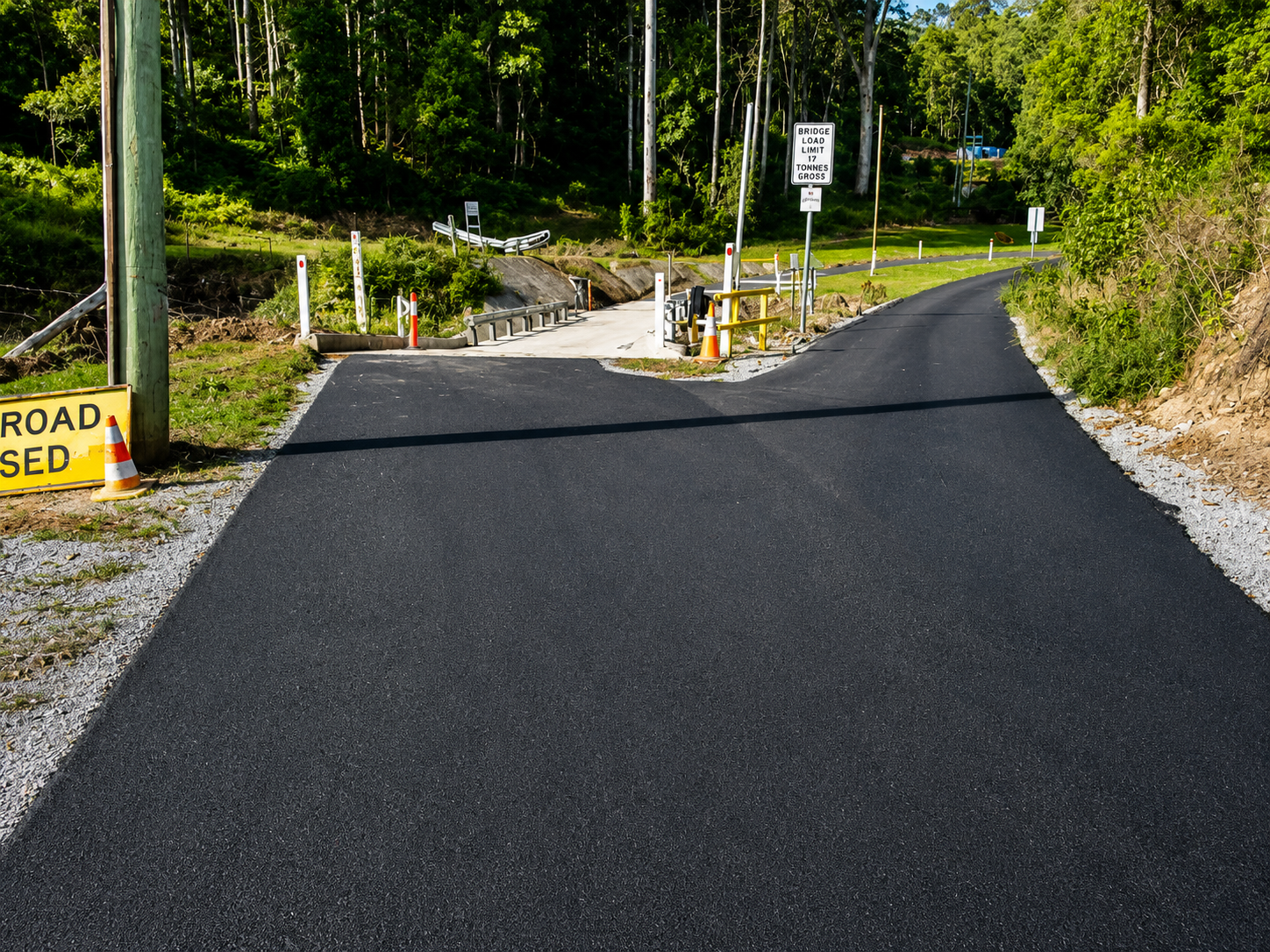 Completed AMA asphalt project